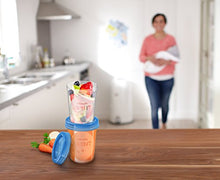 Carica l'immagine nel visualizzatore di Gallery, Philips Avent SCF639/05 Set Vasetti per Conservazione 240 ml, Multicolore