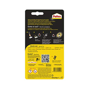Pattex Power Epoxy Acciaio Liquido, Colla Epossidica, Bicomponente 1 x 35g