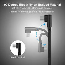 Carica l&#39;immagine nel visualizzatore di Gallery, iEago RC Cavo di Trasmissione Dati Da Tipo C A C (Nylon Intrecciato)