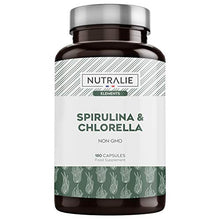 Carica l&#39;immagine nel visualizzatore di Gallery, Spirulina &amp; Clorella 1800mg | Detox, Energia, Forza &amp; Effetto Sazietà |...