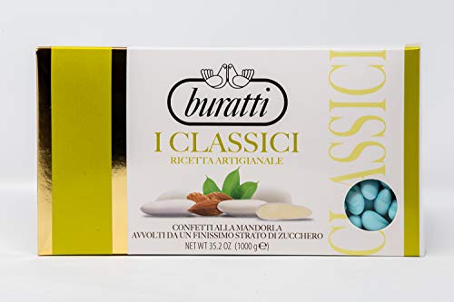 Buratti Confetti alla Mandorla Intera Azzurri - 1000 g