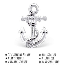 Carica l&#39;immagine nel visualizzatore di Gallery, Monkimau Orecchini da donna ad ancora in argento sterling 925 con...