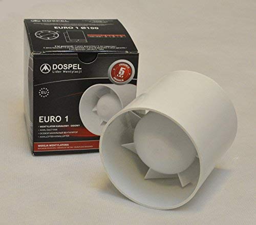 Ventilatore a incasso, ventilatore assiale 100 millimetri