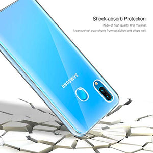 AROYI Custodia protettiva in silicone trasparente a 360 gradi per Chiaro - Ilgrandebazar