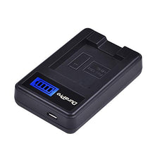 Carica l&#39;immagine nel visualizzatore di Gallery, Durapro - Batteria NB-6L, NB-6LH + caricatore USB LCD per fotocamere Canon...