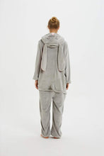 Carica l&#39;immagine nel visualizzatore di Gallery, Pigiama Kigurumi Animale Costume per Altezza 168-178cm, Coniglio Grigio