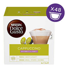 Carica l&#39;immagine nel visualizzatore di Gallery, Nescafé Dolce Gusto Cappuccino Light, 3 Confezioni da 16 Capsule (48 Capsule)