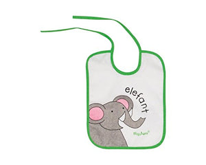 Playshoes Bavaglino da Legare Impermeabile Con Motivo Animale, Set di 5 Pezzi - Ilgrandebazar