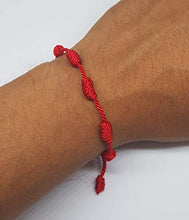 Carica l&#39;immagine nel visualizzatore di Gallery, Mystic Jewels By Dalia, braccialetto Cabala, in cordoncino di filo rosso,... - Ilgrandebazar