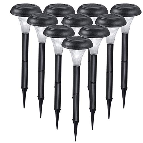 Set di 10 lampade solari da giardino. trasformare i vostri spazi esterni, 10