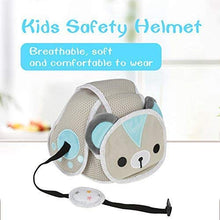 Carica l&#39;immagine nel visualizzatore di Gallery, Kobwa Baby caschetto di sicurezza regolabile casco tappo cute protettiva Gray - Ilgrandebazar