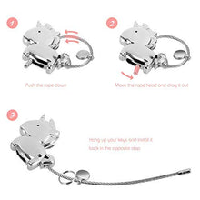 Carica l&#39;immagine nel visualizzatore di Gallery, QGWZ Portachiavi Amante 1 Paio Carino Key chain e Uomo Donna Amore ad Anello...