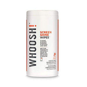 Whoosh! Screen Shine - Salviette Antimicrobiche Monouso, Adatte per Ogni...