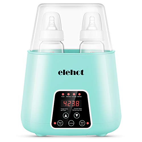 Scaldabiberon Sterilizzatore 6 in 1 Elettrico Scaldapappe Doppio WK-2301