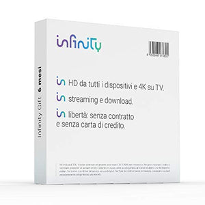Infinity Cofanetto Regalo 6 Mesi Film Serie TV Cartoni Animati – Gift Box