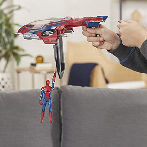 Spider-Man: Far from Home - Spider-Man con Spider-Jet, Action Figure con... - Ilgrandebazar