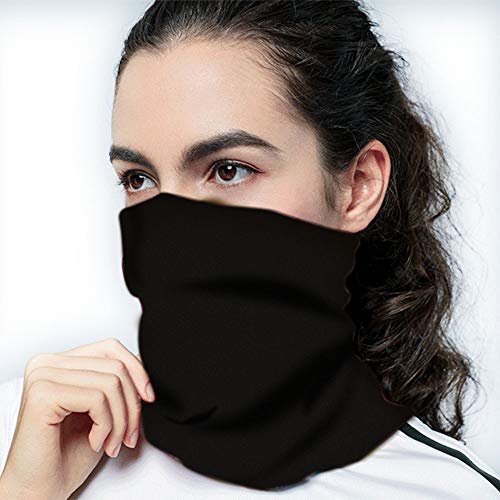 Fascia Capelli Bandana Scaldacollo Moto Estivo Ciclismo Fasce Uomo - Nero