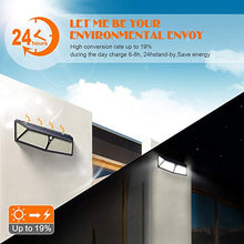 Carica l&#39;immagine nel visualizzatore di Gallery, Luci Solari Esterno,【288LED-USB Ricaricabile】VOOE Lampade a led da...