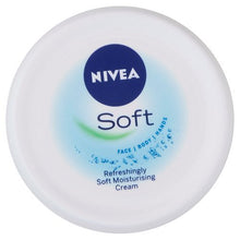 Carica l&#39;immagine nel visualizzatore di Gallery, Nivea Soft Crema Idratante Rinfrescante Viso Corpo e Mani, 300 ml - Ilgrandebazar