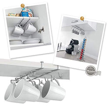 Carica l'immagine nel visualizzatore di Gallery, Metaltex My-Mug - Porta Tazze Sottoripiano - (364928) - Ilgrandebazar