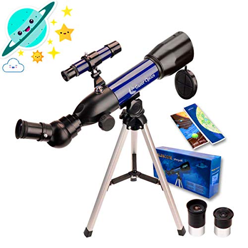 Moutec Telescopio astronomico per bambini, telescopi rifrattori con 50360