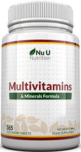 Carica l&#39;immagine nel visualizzatore di Gallery, Integratore Multivitaminico e Multiminerale | 365 Compresse (Fornitura Fino...