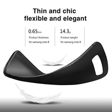 Carica l&#39;immagine nel visualizzatore di Gallery, Infreecs Cover Galaxy Note 8, Silicone Caso Black [Ultra Sottile] Anti Nero - Ilgrandebazar