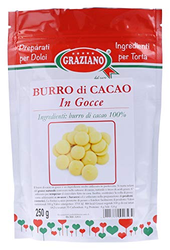Graziano Burro di Cacao in Gocce - 200 gr