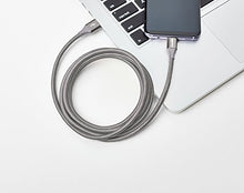 Carica l&#39;immagine nel visualizzatore di Gallery, AmazonBasics - Cavo da USB C a 3.1 gen 1, in nylon a 1,8 m, Grigio scuro