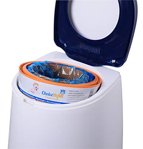 ChoiceRefill per Angelcare sistema di smaltimento pannolini (8-Pezzi) - Ilgrandebazar