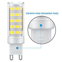 Carica l&#39;immagine nel visualizzatore di Gallery, KINDEEP G9 lampadina LED - 8W / 650LM, equivalente di Bianco Freddo 6000k - Ilgrandebazar