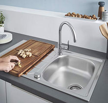 Carica l&#39;immagine nel visualizzatore di Gallery, Grohe 31367000 Bauedge Miscelatore Monocomando Lavello, Cromo - Ilgrandebazar