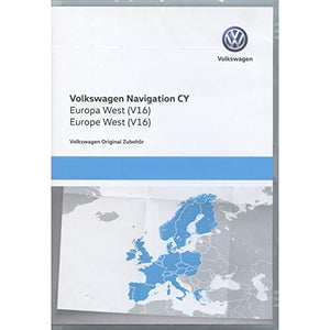 DVD-ROM di aggiornamento originale per il sistema navigazione Volkswagen...