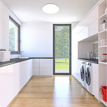 Carica l&#39;immagine nel visualizzatore di Gallery, Plafoniera LED, luce bianca naturale 4000K, 1200 Lm, LED integrati 12W,...