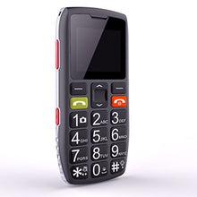 Carica l&#39;immagine nel visualizzatore di Gallery, Telefono GSM per persone anziane, ARTFONE C1 Senior, telefono dual C1, Nero - Ilgrandebazar