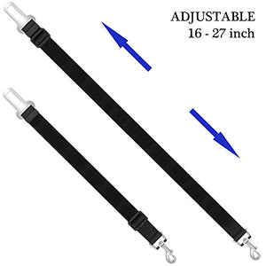 4 pezzi regolabile Pet Dog Cat cintura, Yucool sicurezza porta veicolo auto... - Ilgrandebazar