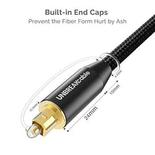 Carica l'immagine nel visualizzatore di Gallery, UNBREAKcable Cavo Ottico Audio Digitale Toslink 2M - [Placcato Oro] 2m - Ilgrandebazar