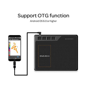 GAOMON S620 6,5 x 4 Pollici Tavoletta Grafica con Penna Senza Batteria per...