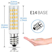 Carica l&#39;immagine nel visualizzatore di Gallery, DiCUNO E14 LED Lampadina 5W (equivalente alogeno 50W), 550LM, 2P, Warm White - Ilgrandebazar