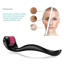 Carica l&#39;immagine nel visualizzatore di Gallery, TinkSky TS5 titanio Micro-ago Roller - 0,5 millimetri 540-aghi 0.5 mm, Nero