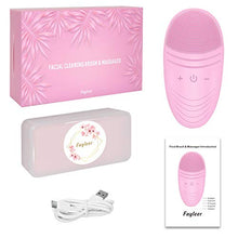 Carica l&#39;immagine nel visualizzatore di Gallery, Silicone Detergente Viso, Fayleer Spazzola pulizia viso Massaggiatore... - Ilgrandebazar