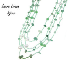 Carica l&#39;immagine nel visualizzatore di Gallery, Laura Loison - Collana lunga con perle - Ilgrandebazar