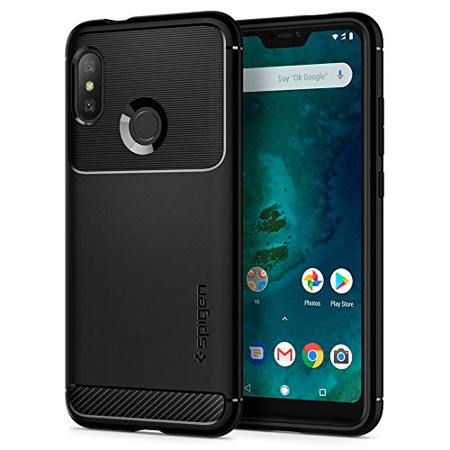 Spigen Rugged Armor, Design in Fibra di Carbonio Originale Cover Xiaomi Mi... - Ilgrandebazar