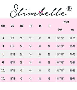 SLIMBELLE Tanga Guaina Mutande Contenitive Perizomi S(IT 32), Nero - Ilgrandebazar