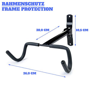 Charles Daily Supporto Bici da Parete Orizzontale – Salvaspazio Gancio Bici...
