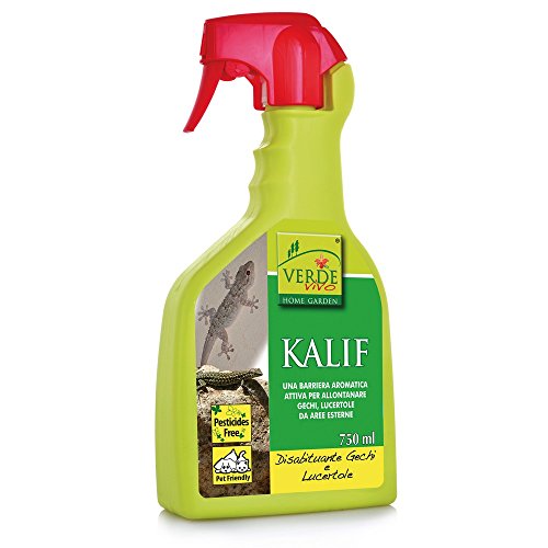 VERDE VIVO Kalif disabituante per gechi e lucertole kollant 750ml,...