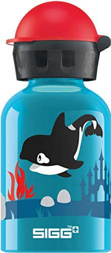 SIGG Orca Family Borraccia bambini (0,3l), alluminio con chiusura...