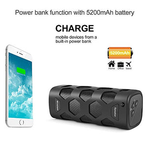 Cassa Bluetooth Portatile, 20W Motast Speaker Portatili, IP56...
