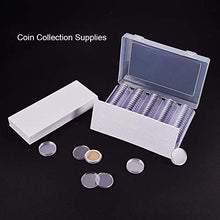 Carica l&#39;immagine nel visualizzatore di Gallery, PandaHall 1 Scatola 100 pz 30mm Chiaro Caso Capsule Coin e 5 30mm, - Ilgrandebazar