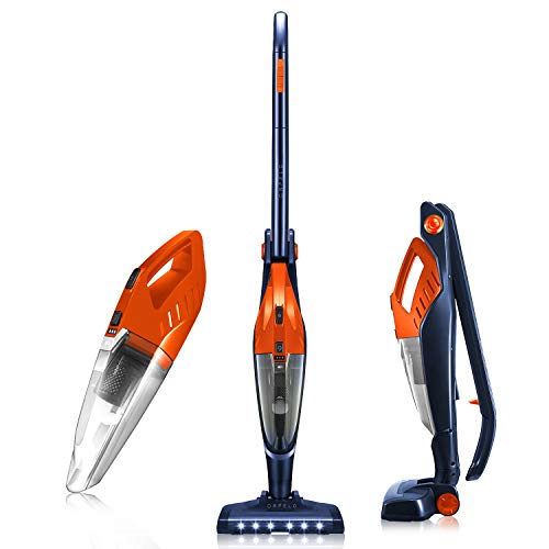 Orfeld Aspirapolvere Senza Fili, Scopa Elettrica 2 in 1 con Batteria...